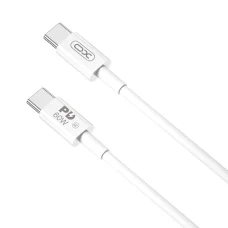 XO NB-Q190B PD USB-C - USB-C 2,0m 60W fehér kábel