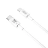 XO NB-Q189B PD USB-C - Lightning 2,0m 20W fehér