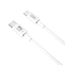 USB-C - Lightning kábel XO NB-Q189A fehér 1,0m 20W