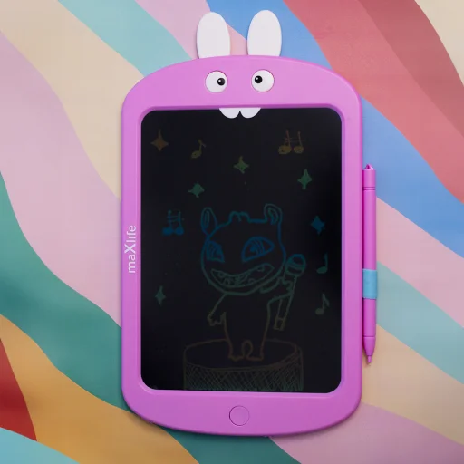 Maxlife MXWB-02 gyerek íróasztal rózsaszín - 2