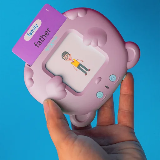 MXLD-100 Maxlife angol tanuló eszköz rózsaszín - 3