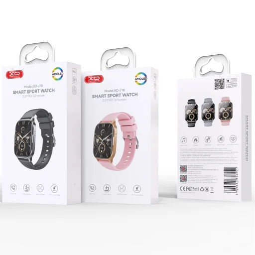 J10 Amoled XO okosóra fekete - 2