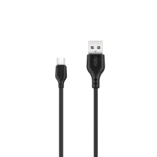 XO kábel NB103 USB - microUSB 1,0 m 2,1A fekete
