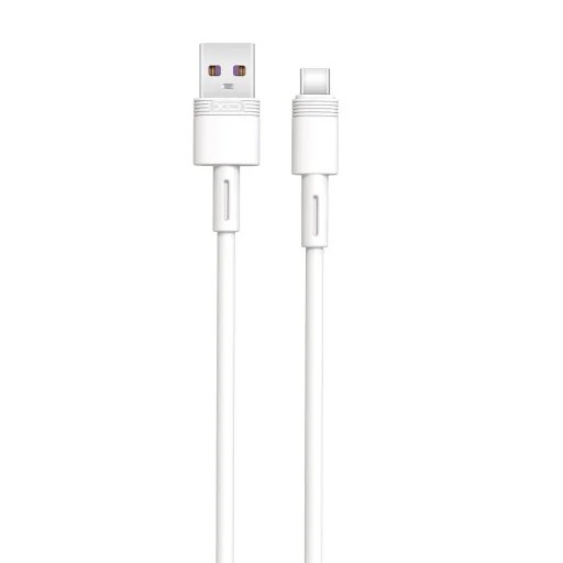 XO NB-Q166 USB - USB-C 1,0 m 5A fehér kábel - 1