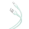 iPhone zöld Lightning USB kábel XO NB212 1,0 m 2,1A - 1