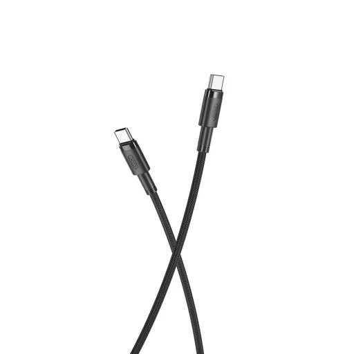 XO NB-Q199 PD USB-C - USB-C 1,5m 100W kábel fekete - 2