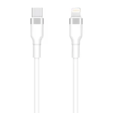 Setty USB-C - Lightning kábel 1m 3A KSC-L-130 fehér