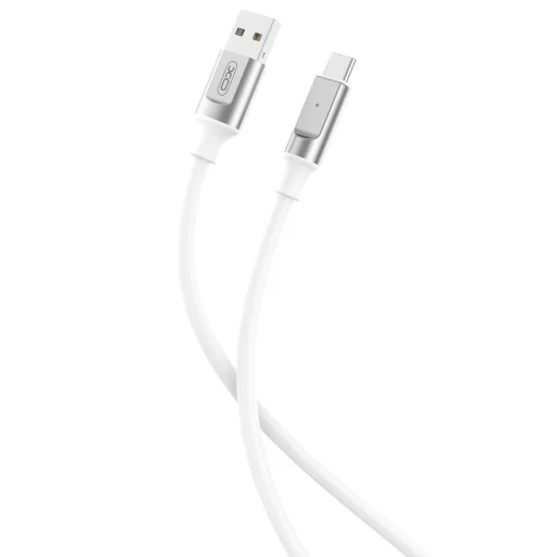 XO NB251 USB - USB-C 1,0 m 6A fehér kábel - 1