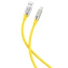 XO NB251 USB - USB-C 1,0 m 6A sárga - 1