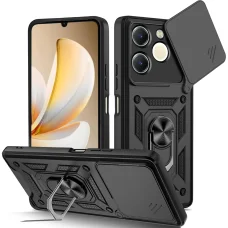  Realme Note 70T Fekete Techsuit CamShield tok