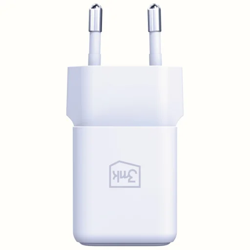 3MK Hyper GaN Töltő 20W fali töltő 1xUSB-A 1xUSB-C PD QC4+ fehér - 2