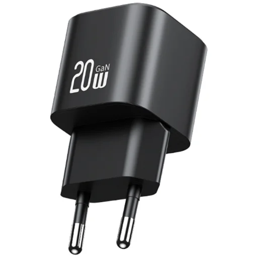 USB-C hálózati töltő USAMS JO Series CC260 20W + 1m USB-C/USB-C kábel Fehér - 3