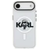 iPhone 17 Air Karl Lagerfeld IML Karl Sketch Logo MagSafe tok átlátszó, thumbnail