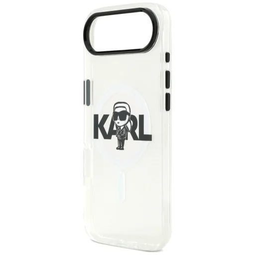iPhone 17 Air Karl Lagerfeld IML Karl Sketch Logo MagSafe tok átlátszó, - 6