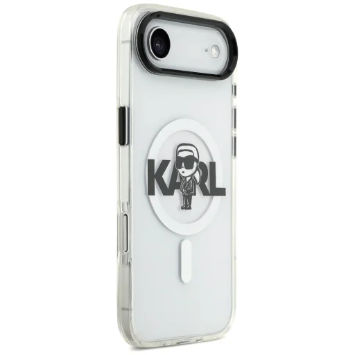 iPhone 17 Air Karl Lagerfeld IML Karl Sketch Logo MagSafe tok átlátszó, - 4