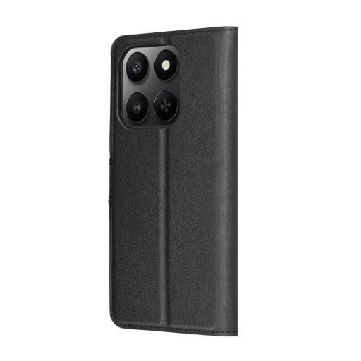 Honor 400 Smart Fekete Techsuit - Leather Folio tok - 5