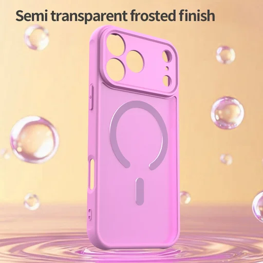 Apple iPhone 17 Pro Pink Techsuit - HaloFrost II MagSafe tok - 5