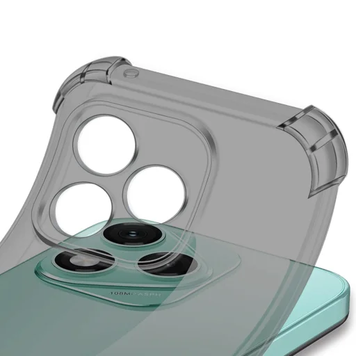 Samsung Galaxy S22 Plus 5G Smoke Black Techsuit Shockproof Clear Silicone MagSafe tok - 3