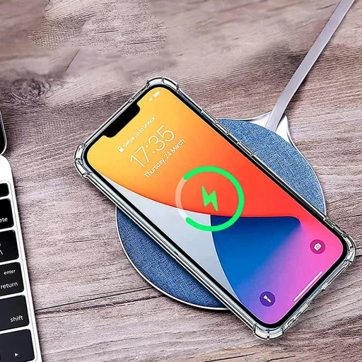 Samsung Galaxy A07 4G Techsuit - Shockproof Clear Silicone MagSafe - Átlátszó tok - 2