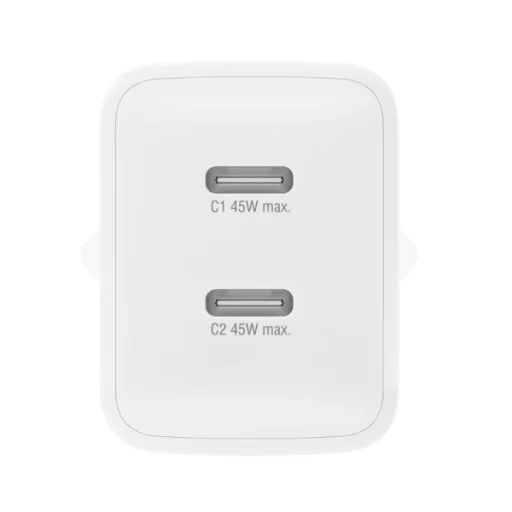 Wall charger 4smarts PDPlug Dual   45W GaN 2xUSB-C white - 6