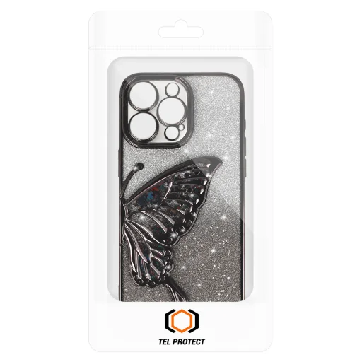 Tel Protect Pillangó Vizes Tok iPhone 13 Pro Max fekete tok - 6