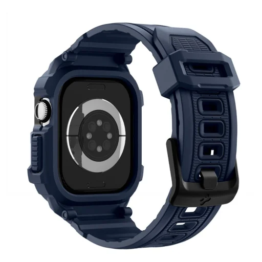 Apple Watch 10 / 11 (42 mm) Spigen Rugged Armor Pro V2 haditengerészeti kék tok - 3
