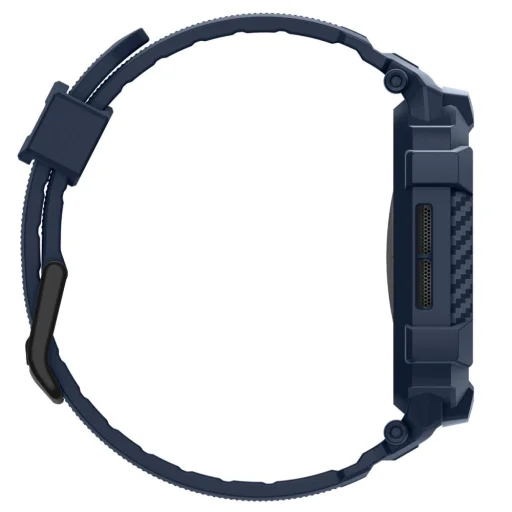 Apple Watch 10 / 11 (42 mm) Spigen Rugged Armor Pro V2 haditengerészeti kék tok - 4