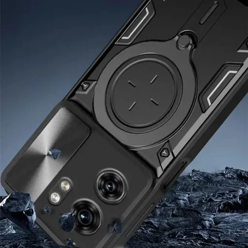  Techsuit - CamGuard Pro - Xiaomi Redmi Note 14 4G (164,84 x 78,15 x 8,16mm) - Fekete tok - 6