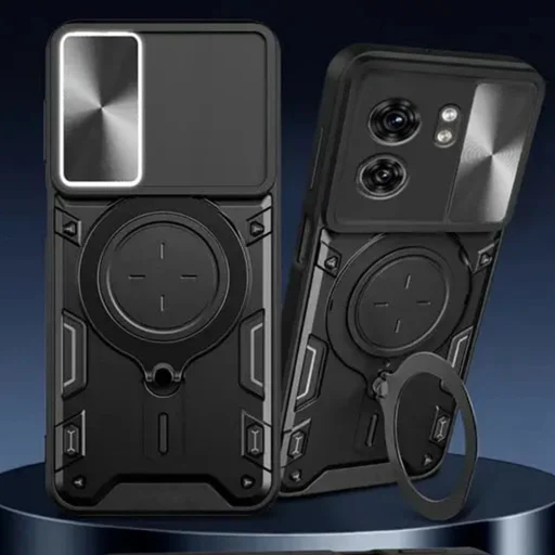  Techsuit - CamGuard Pro - Xiaomi Redmi Note 14 4G (164,84 x 78,15 x 8,16mm) - Fekete tok - 3