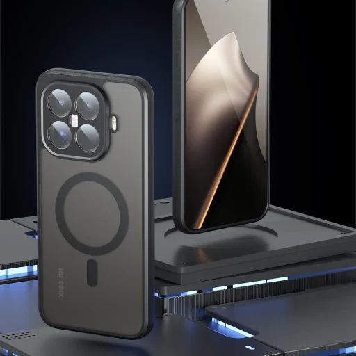 Xiaomi 15T Pro Techsuit - PureFrost MagSafe - Frosted Black tok - 2