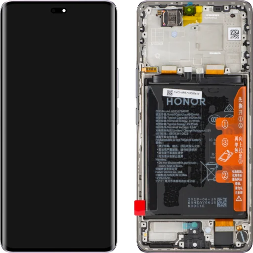 LCD kijelző modul Honor Magic7 Lite készülékhez, akkumulátorral, Titán Lila - 1