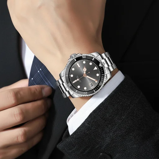 Blavec M-02 Business AMOLED Full Touch Hanghívás Ezüst Okosóra - 6