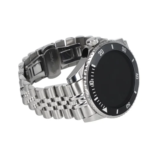 Blavec M-02 Business AMOLED Full Touch Hanghívás Ezüst Okosóra - 4