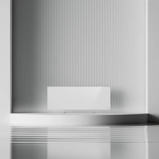 AENO AGH0003S infravörös konvekciós premium eco smart fűtőtest, 700 W, Wi-Fi, hangvezérlés, 3 féle felszerelési mód, fehér színű - 4