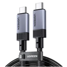 Ugreen L705 USB4 Gen 3 kábel, 240W, 40Gbps, 1m (Csillagszürke)