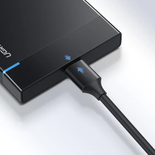 UGREEN USB-C - micro-USB 3.0 kábel, 1m (fekete) - 7