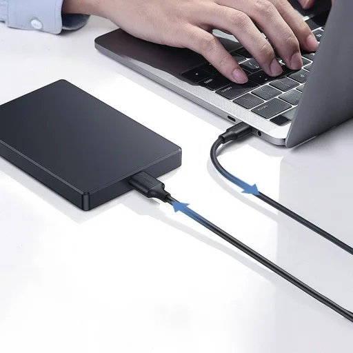 UGREEN USB-C - micro-USB 3.0 kábel, 1m (fekete) - 2