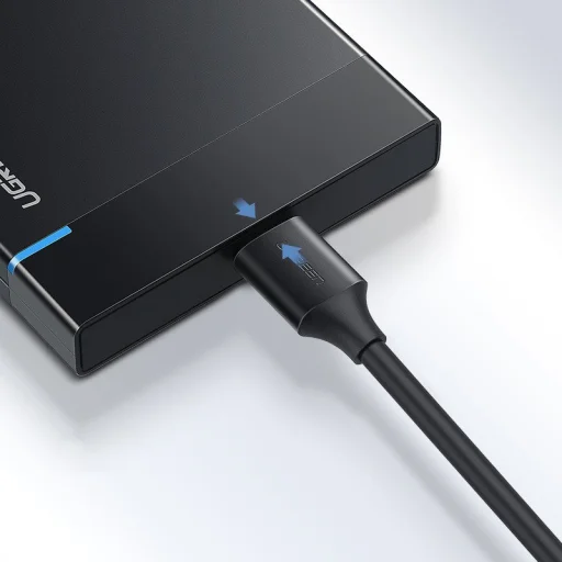 UGREEN USB-C - micro-USB 3.0 kábel, 1m (fekete) - 4