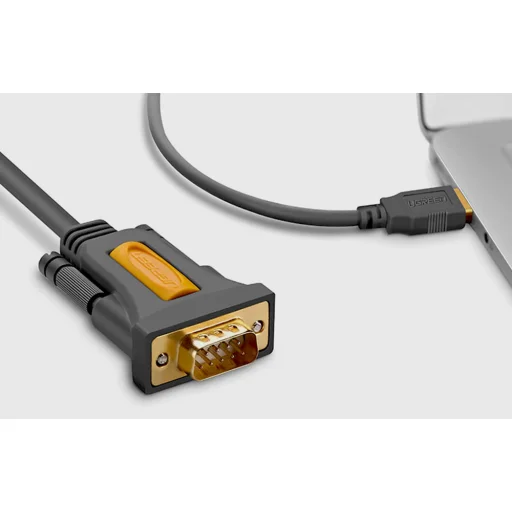 USB-C DB9 RS-232 kábel 1m (fekete) - 2