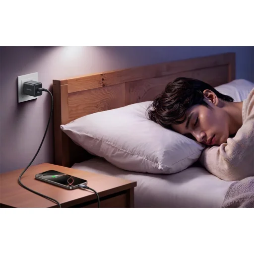 USB-C-USB-C PD Kábel Ugreen L532, 240W, 480Mbps, 3m (Szürke) - 4