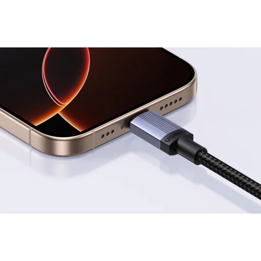 USB-C-USB-C PD Kábel Ugreen L532, 240W, 480Mbps, 3m (Szürke) - 5