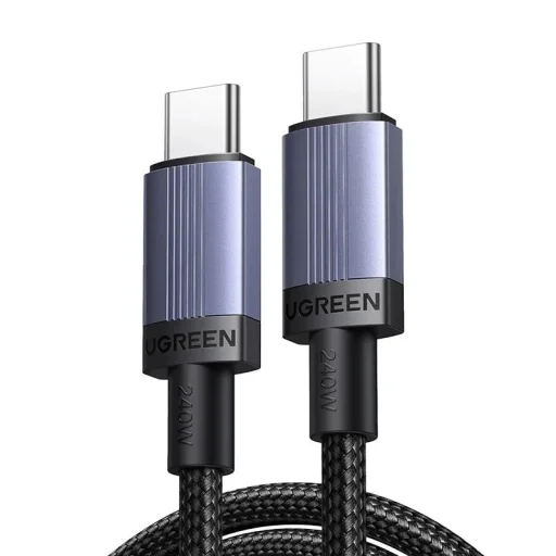 USB-C-USB-C PD Kábel Ugreen L532, 240W, 480Mbps, 3m (Szürke) - 1