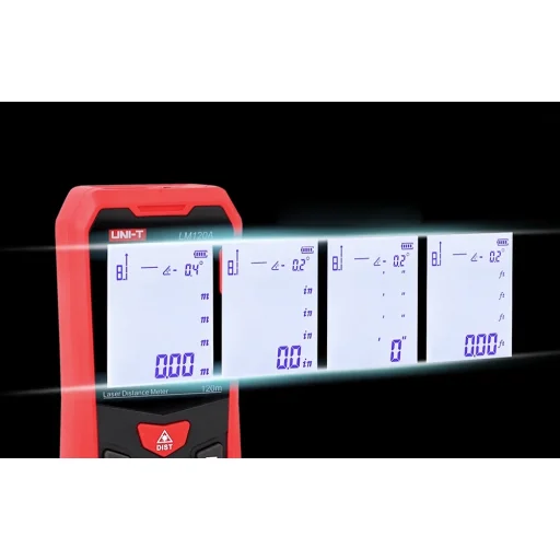 UNI-T LM120A lézeres távolságmérő - 4
