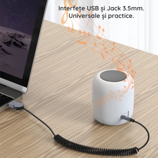 Jack 3.5mm autós segédhez Yesido - Wireless Audio Receiver (YAU24) - Fekete - 4