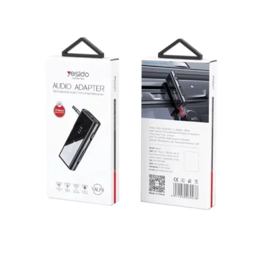 Yesido Audio Adapter (YAU41) - Handsfree hívás, TF kártya - Fekete - 7