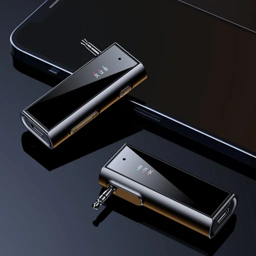 Yesido Audio Adapter (YAU41) - Handsfree hívás, TF kártya - Fekete - 3