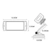 Tablet, Telefóny 4.7 - 12", Yesido - Držiak do auta (C171) - Svorkový držiak, Na palubnú dosku, Na čelné sklo - Čierna thumbnail