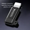 Yesido - OTG Adapter (GS05) - Lightning Micro USB-re, Plug & Play, 480Mbps - Fekete thumbnail