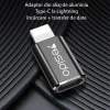 Yesido - Lightning to Type-C OTG Adapter (GS03), Plug & Play, 480Mbps - Fekete thumbnail