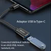 OTG Kábel Adapter (GS01) Type-C - USB 2.0, Plug & Play - Fekete Yesido thumbnail